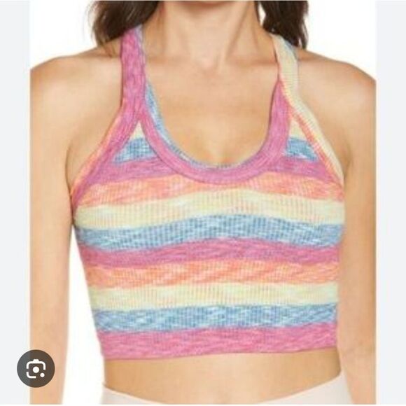 FREE PEOPLE Movememt Crop/bra Top - Picture 1 of 5